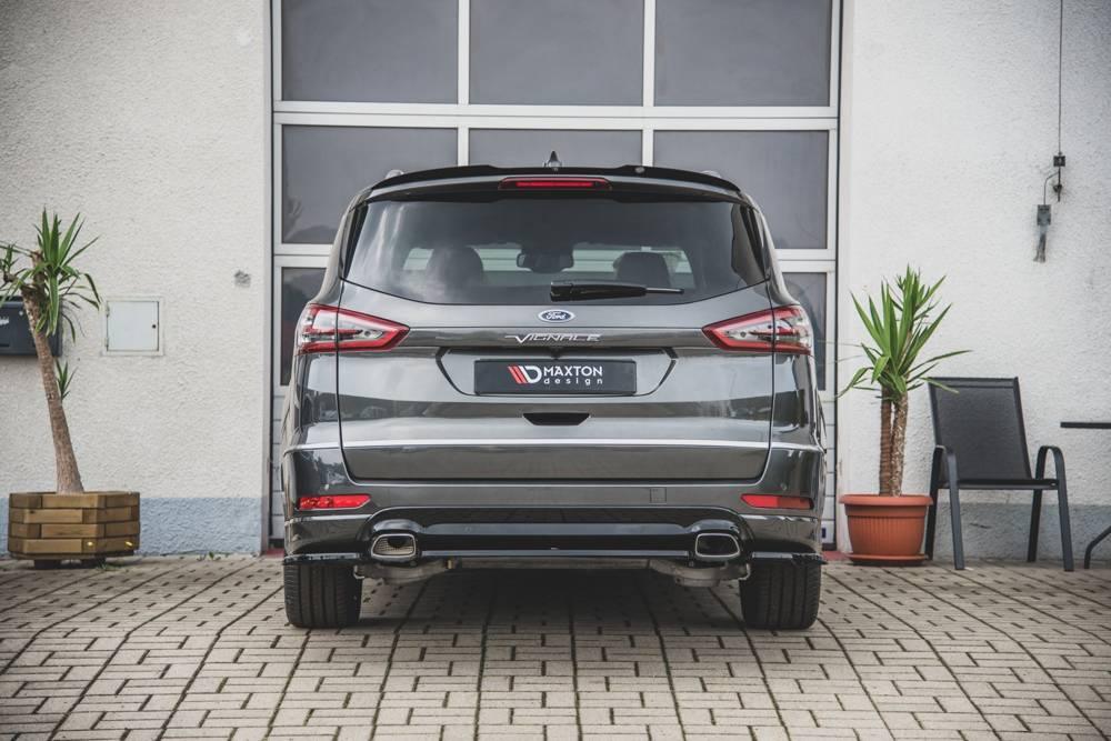 Zentraler Hinterer Splitter für Ford S-MAX Vignale MK2 Facelift von Maxton Design