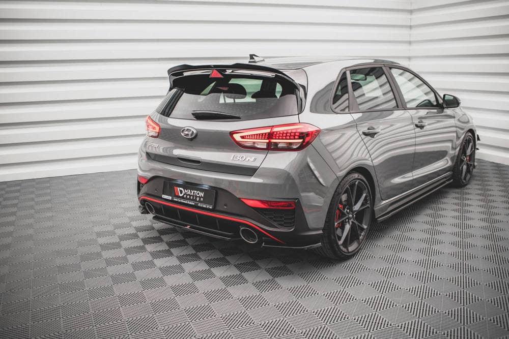 Heck Diffusor Ansatz für Hyundai I30 N MK3 Facelift Hatchback von Maxton Design