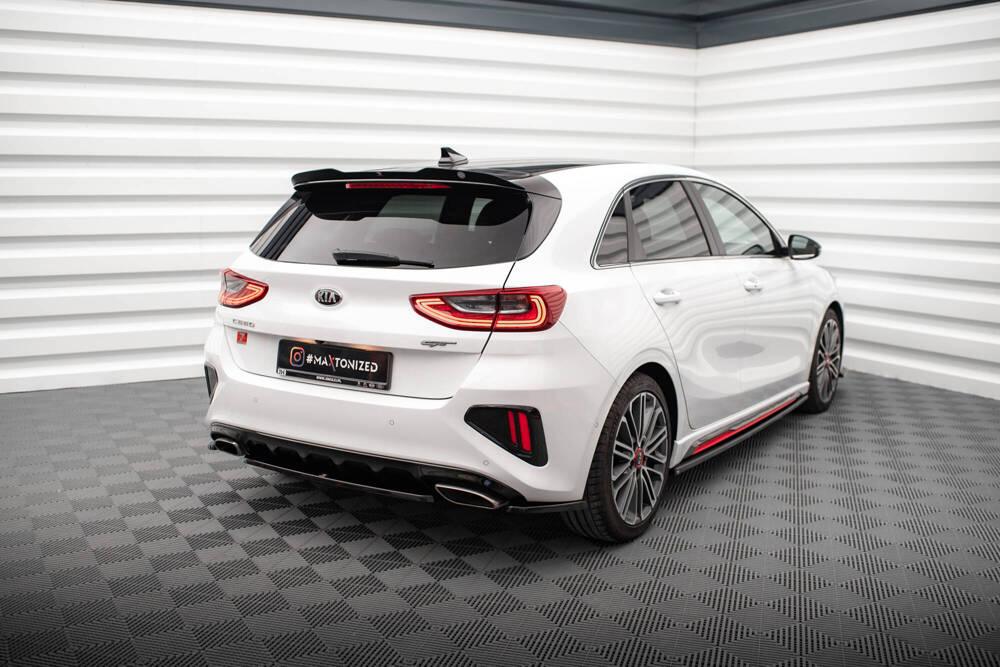 Zentraler Hinterer Splitter für Kia Ceed GT MK3 von Maxton Design