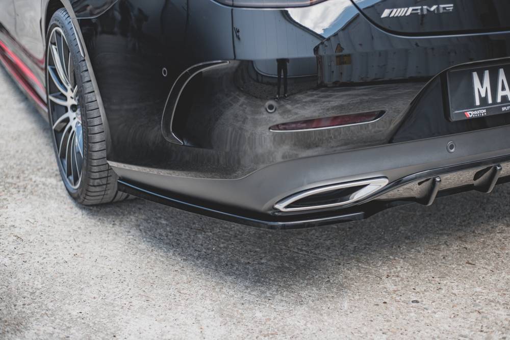 Zentraler hinterer Splitter für Mercedes-CLS AMG-Line C257 von Maxton Design