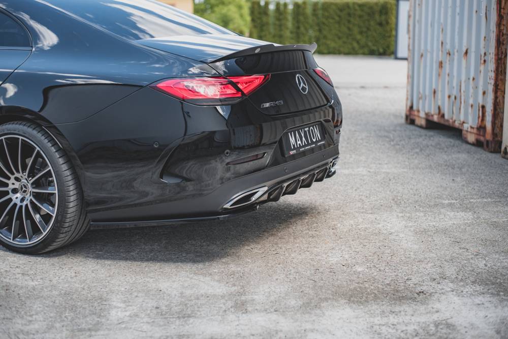 Zentraler hinterer Splitter für Mercedes-CLS AMG-Line C257 von Maxton Design