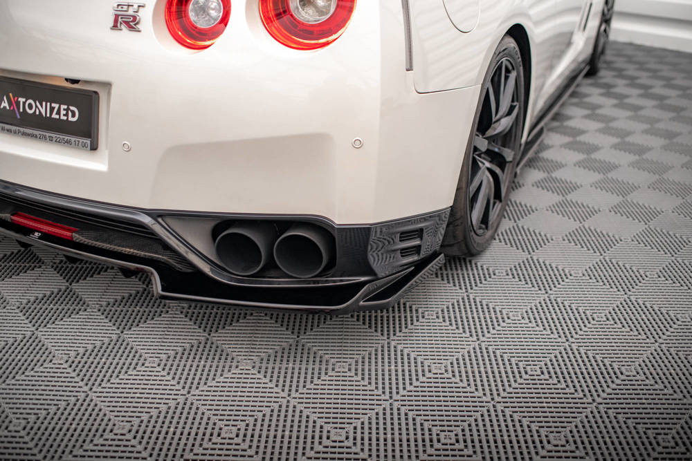 Zentraler Hinterer Splitter für Nissan GTR R35 Facelift von Maxton Design