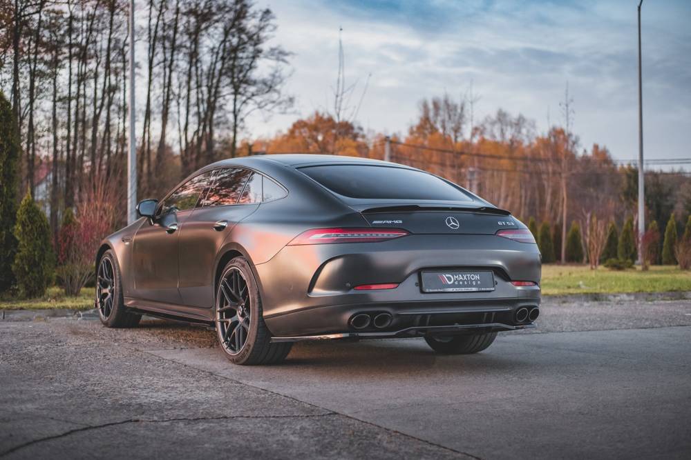 Zentraler Hinterer Splitter für Mercedes AMG GT-4 53 Coupe von Maxton Design