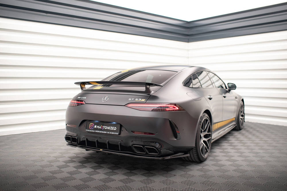 Zentraler Hinterer Splitter für Mercedes AMG GT-4 63S Coupe von Maxton Design