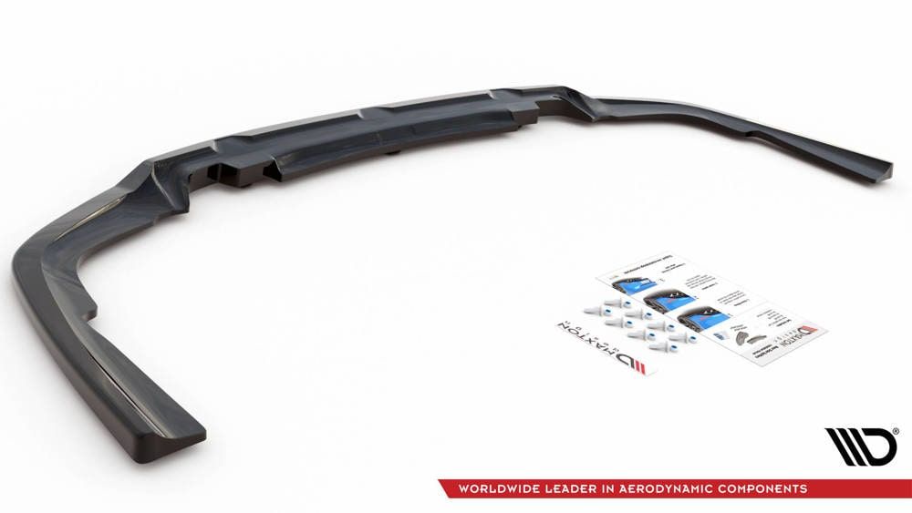 Zentraler hinterer Splitter für BMW X6 M-Paket G06 von Maxton Design