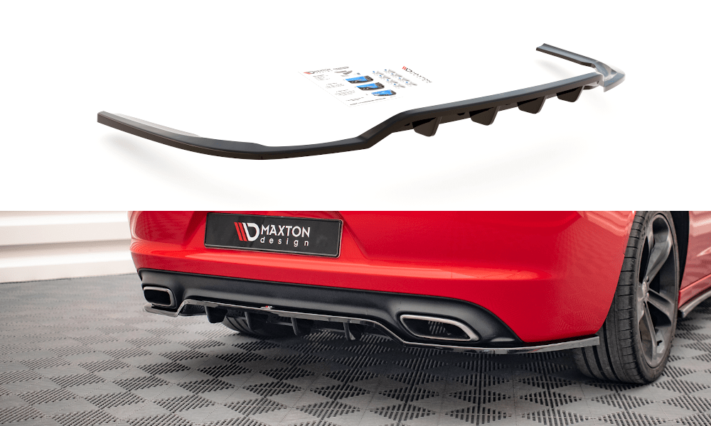 Zentraler Hinterer Splitter für Dodge Charger RT MK7 Facelift von Maxton Design