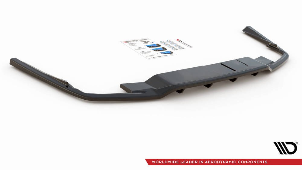 Zentraler Hinterer Splitter für Volvo V60/S60 R-Design SPA von Maxton Design