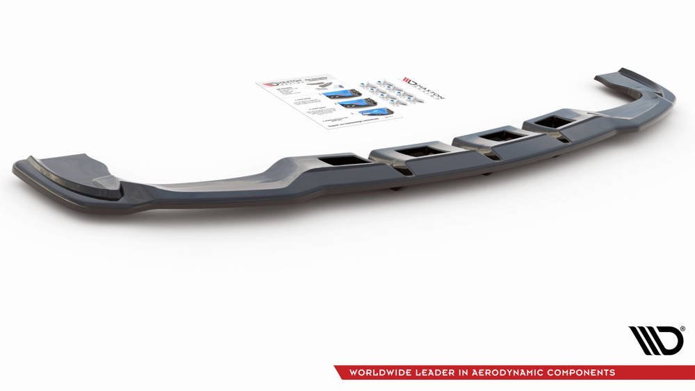 Zentraler hinterer Splitter V.2 für Mercedes GLA 45 AMG (X156) VFL von Maxton Design