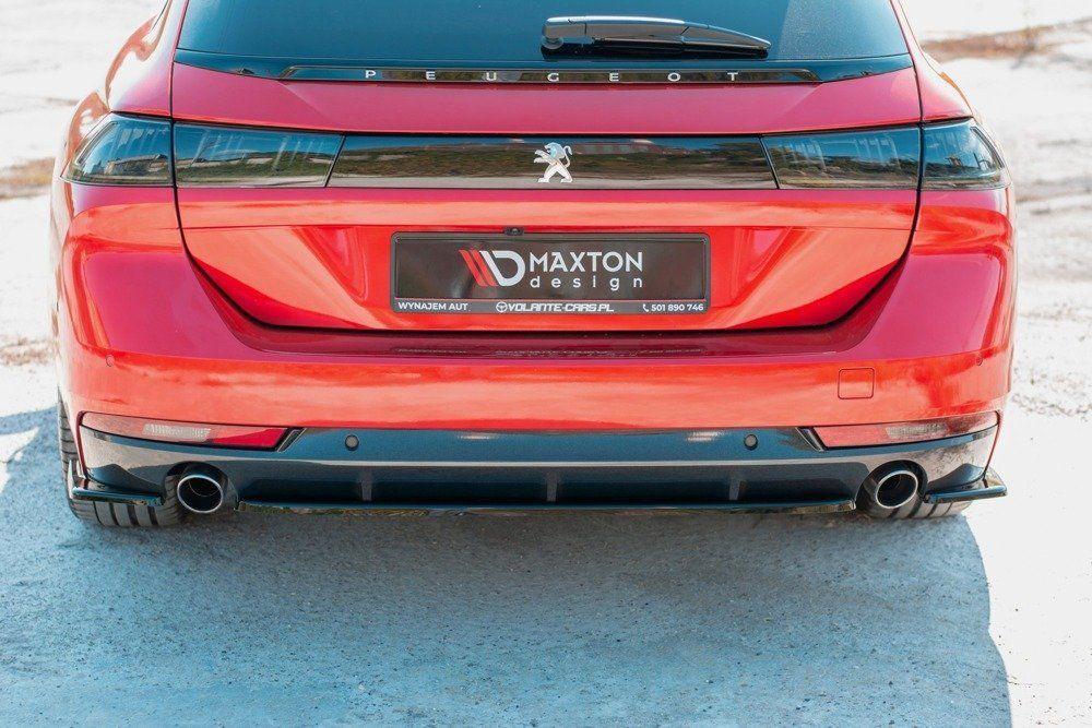 Zentraler Hinterer Splitter für Peugeot 508 SW MK2 von Maxton Design