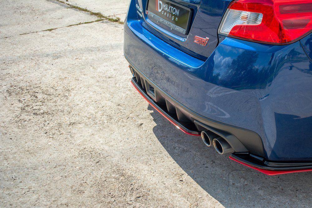 Zentraler hinterer Splitter V.2 für Subaru WRX STI von Maxton Design