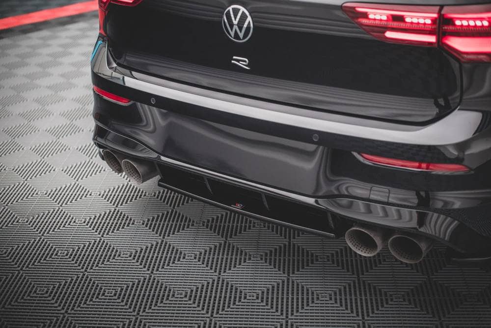 Heck Diffusor Erweiterung für VW Golf R MK8 von Maxton Design