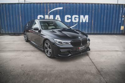 Front Diffusor / Front Splitter / Cup Schwert / Frontansatz V.1 für BMW 7 G11 M-Paket von Maxton Design