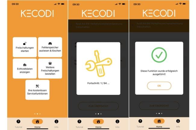 KECODI Codierinterface für Fehlerspeicher lesen und löschen