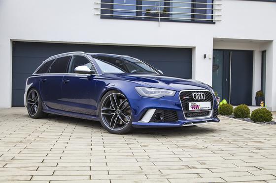 KW höhenverstellbare Gewindefedern für Audi RS6 Avant 4G C7