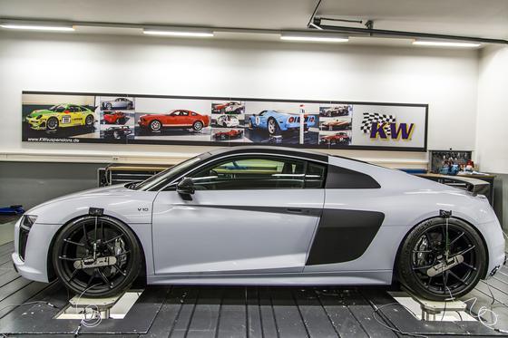 KW Höhenverstellbarer Federnsatz (Gewindefedern) für Audi R8 (4S) Spyder 4S9, 42 05/2016-