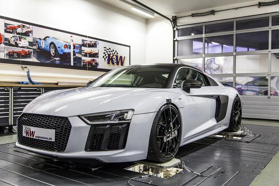 KW Höhenverstellbarer Federnsatz (Gewindefedern) für Audi R8 (4S) Spyder 4S9, 42 05/2016-