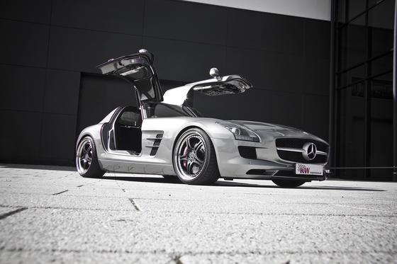 KW Höhenverstellbarer Federnsatz (Gewindefedern) für Mercedes SLS AMG (C197) 197, 197ed 03/2010-