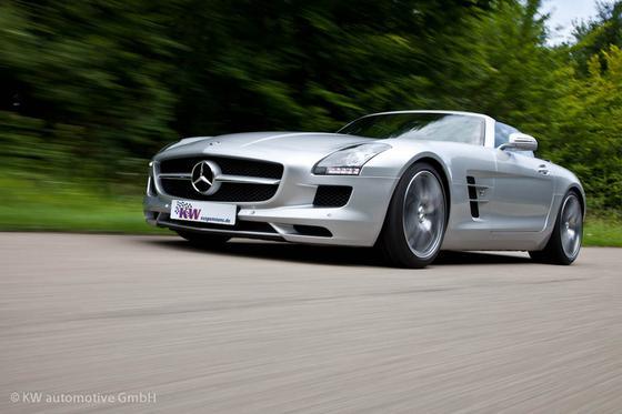 KW Höhenverstellbarer Federnsatz (Gewindefedern) für Mercedes SLS AMG (C197) 197, 197ed 03/2010-