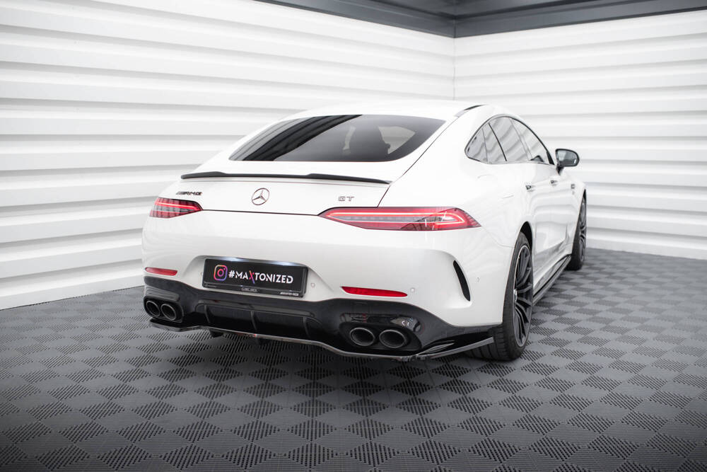 Zentraler Hinterer Splitter für Mercedes AMG GT-4 43 Coupe V8 Styling Paket von Maxton Design