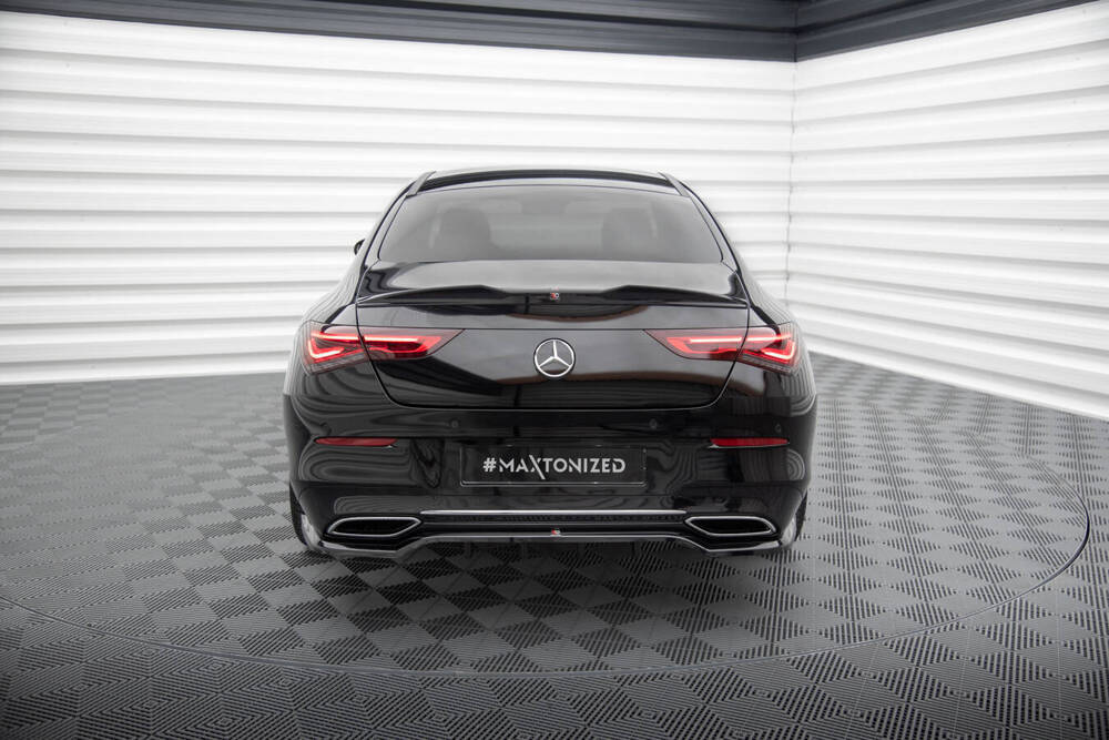 Zentraler Hinterer Splitter für Mercedes-Benz CLA Coupe C118 von Maxton Design