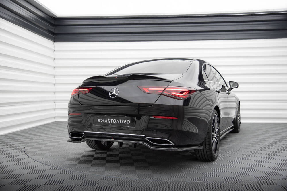 Zentraler Hinterer Splitter für Mercedes-Benz CLA Coupe C118 von Maxton Design