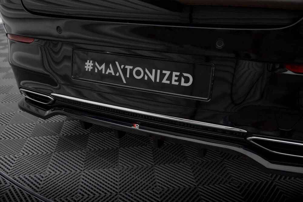 Zentraler Hinterer Splitter für Mercedes-Benz CLA Coupe C118 von Maxton Design