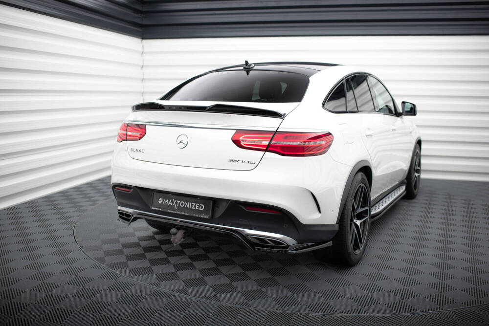 Zentraler Hinterer Splitter für Mercedes-Benz GLE Coupe AMG-Line C292 von Maxton Design