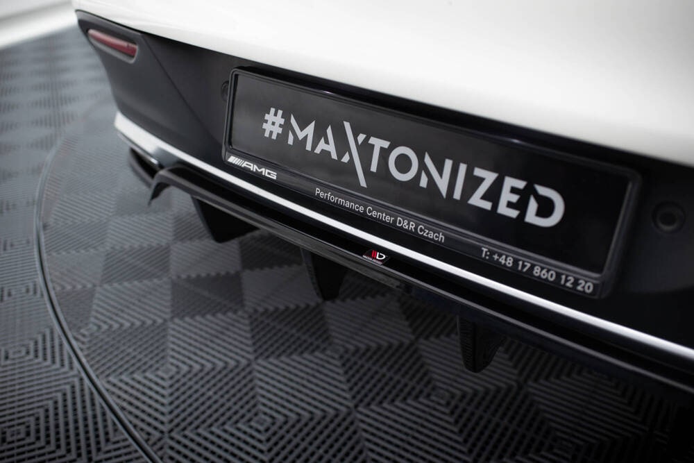 Zentraler Hinterer Splitter für Mercedes-Benz GLE Coupe AMG-Line C292 von Maxton Design