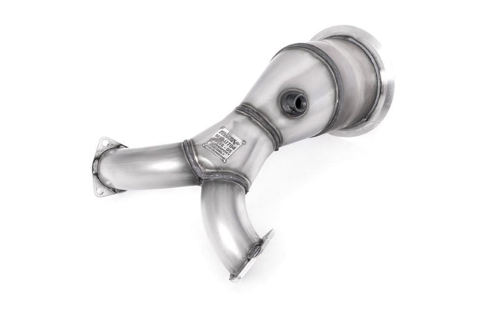 Milltek Downpipe inkl. 200 Zellen Hi-Flow Sportkat für Audi S5 3.0 V6 Turbo B9 ab 2017