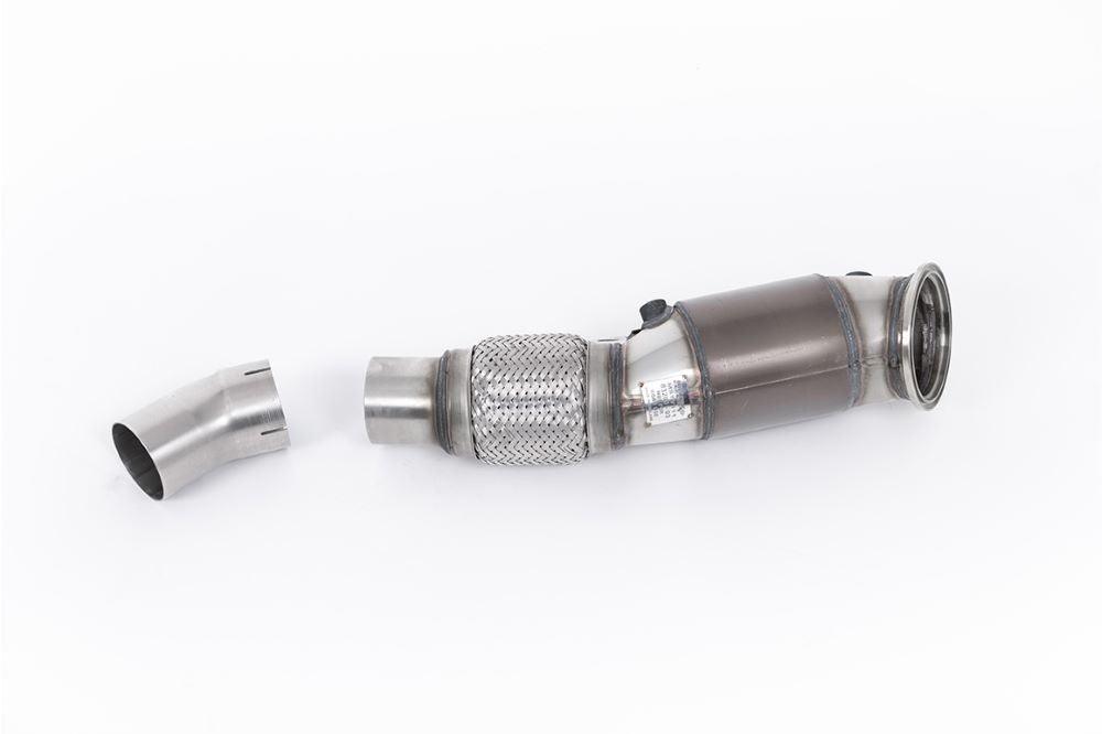 Milltek Downpipe inkl. Hi-Flow Sportkat V1 für Toyota Supra A90 Coupe 3.0 Turbo (ohne OPF) - Aut / Handschalter ab 2019 (A90)