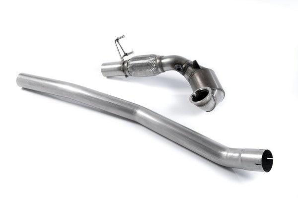 Milltek Downpipe inkl. HJS Hi-Flow Sportkat für Audi  TTS 2.0TFSI Quattro (ohne OPF) ab 2015 (Typ FV) ECE