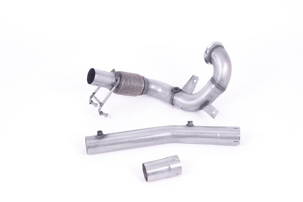 Milltek Downpipe ohne Kat V1 für Audi A1 40TFSI 5 Türer 2.0 (200PS) mit OPF ab 2019 (Typ GB)