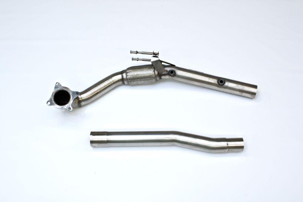 Milltek Downpipe ohne Kat für Audi S3 2.0 T Quattro Sportback 8P ab 2007