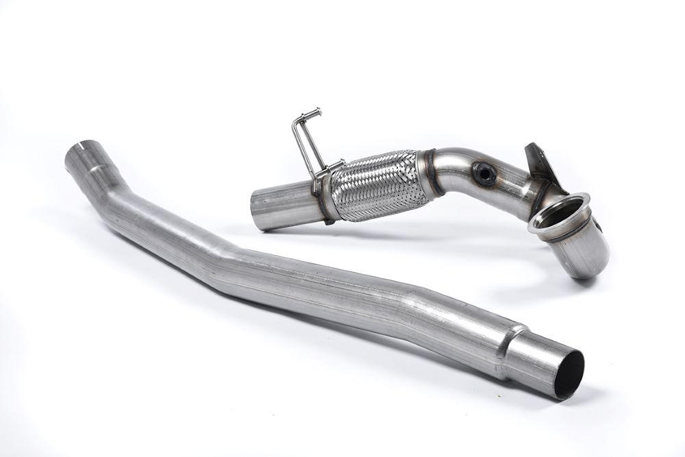 Milltek Downpipe ohne Kat V1 für Audi S3 2.0 TFSI Quattro Sportback 8V/8V.2 (ohne OPF) ab 2013