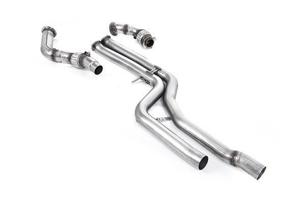 Milltek Downpipe ohne Kat für BMW 3er F80 M3 & M3 Competition Limousine (ohne OPF) ab 2014 - UPGRADEMYCAR