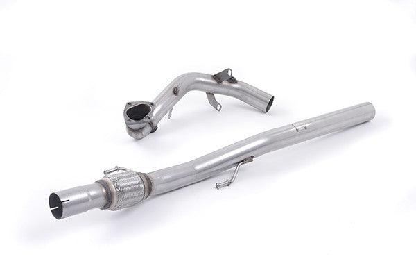 Milltek Downpipe ohne Kat für Skoda Fabia vRS 1.4 TSI 180PS Hatch ab 2010 (Typ 5J)