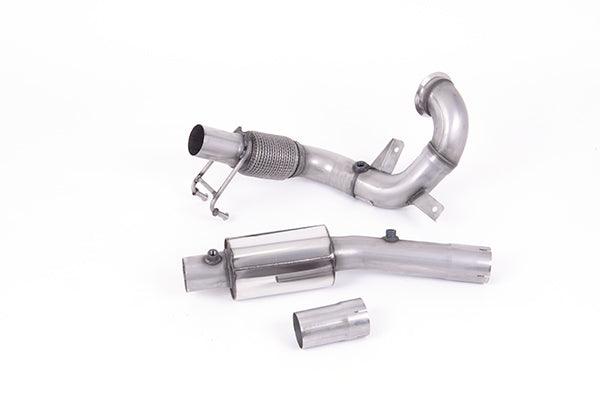 Milltek Downpipe ohne Kat mit OPF Ersatzrohr für Polo GTI AW ab 2019