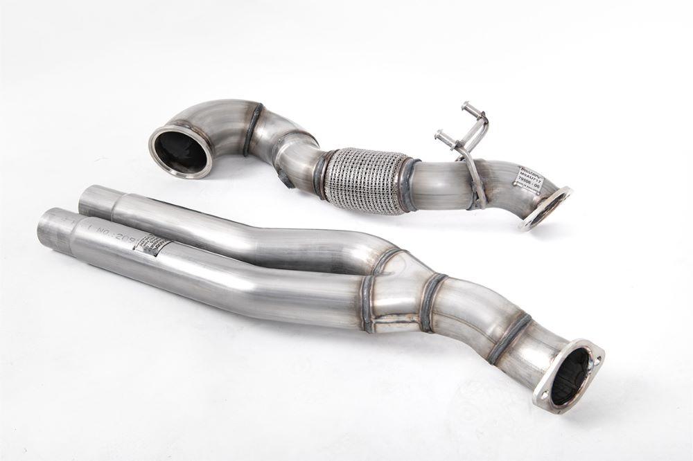 Milltek Downpipe ohne Kat V1 für Audi RS3 Sportback 400PS (8V MQB - Facelift) - (ohne OPF) ab 2017