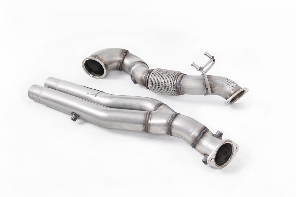 Milltek Downpipe ohne Kat V1 für Audi RS3 Sportback 400PS (8Y MQB EVO) - (mit OPF) ab 2021