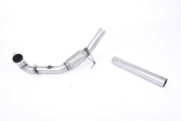 Milltek Downpipe ohne Kat V1 für VW Polo GTI 1.8 TSI 192PS (3 & 5 Türer) ab 2015 (Typ 6R, 6C)