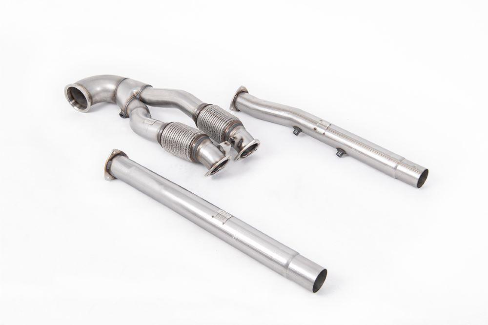 Milltek Downpipe ohne Kat V2 für Audi RS3 Sportback 400PS (8Y MQB EVO) - (mit OPF) ab 2021