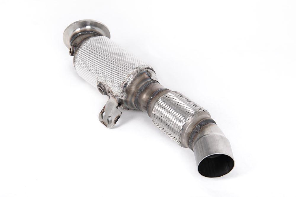 Milltek HJS 300 Zellen ECE Downpipe für BMW 1er M140i 3 & 5 Türer (F20 & F21 LCI ohne OPF & ohne xDrive) ab 2015