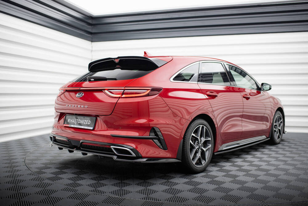 Zentraler Hinterer Splitter für Kia ProCeed GT-Line (CD) von Maxton Design