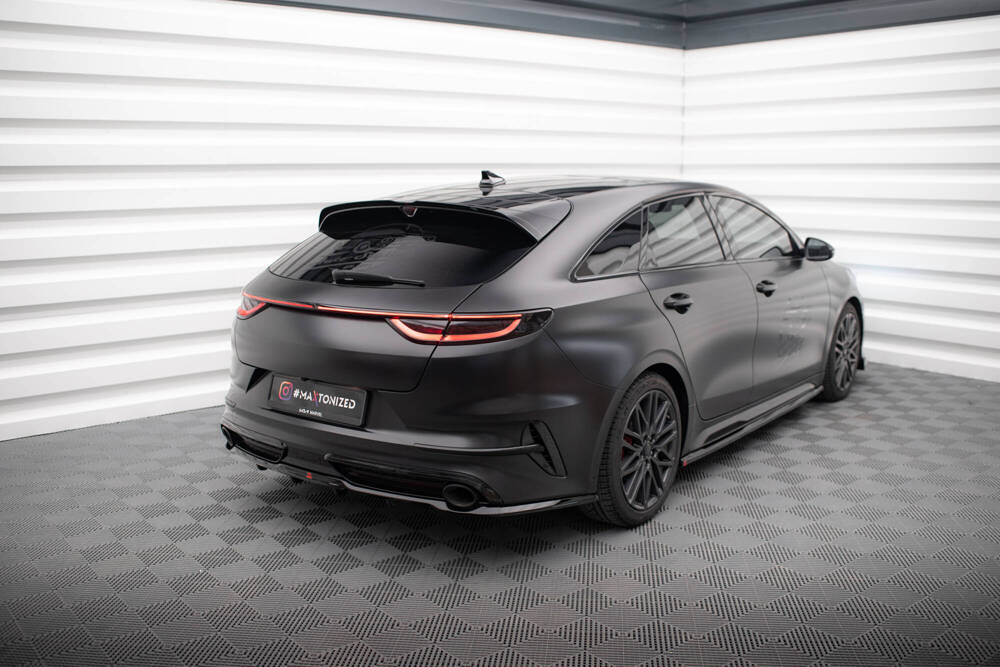 Zentraler Hinterer Splitter für Kia ProCeed GT (CD) Facelift von Maxton Design