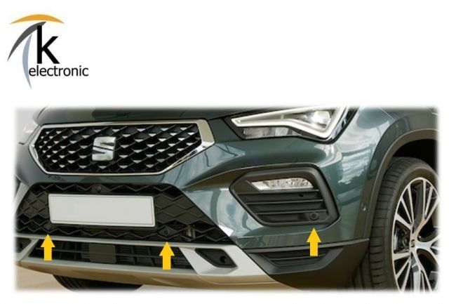 SEAT Ateca KH7 Einparkhilfe vorne mit OPS Nachrüstpaket