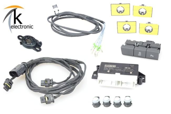 Seat Leon 5F Einparkhilfe vorne optische Darstellung Nachrüstpaket