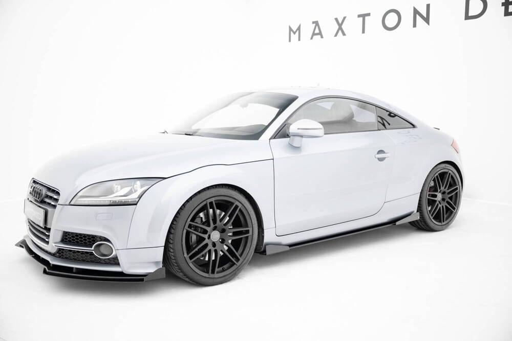 Seitenschweller Erweiterung Street Pro mit Flaps für Audi TTS / TT S-Line 8J Facelift von Maxton Design