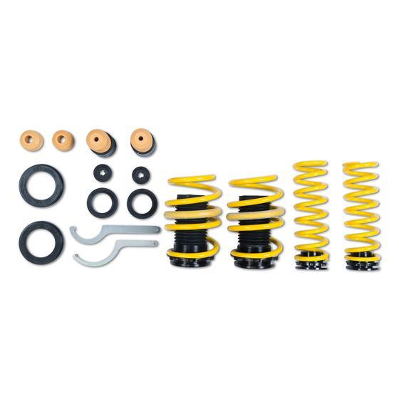 ST Höhenverstellbarer Federnsatz (Gewindefedern) für Audi A4 Avant (8E) 8ED, QB6, B7 11/2004-06/2008