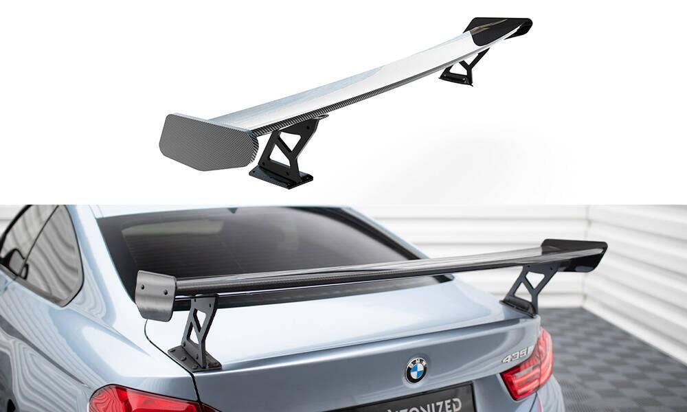 Carbon Heckspoiler mit Aufnahme Außen für BMW 4 Coupe F32 von Maxton Design