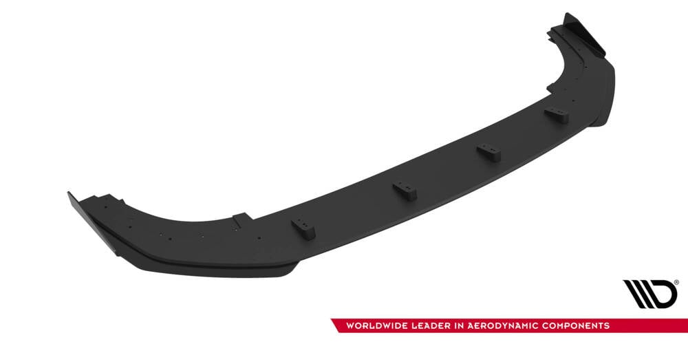 Front Lippe / Front Splitter / Frontansatz Street Pro für VW Golf 8 GTI / GTE Facelift von Maxton Design